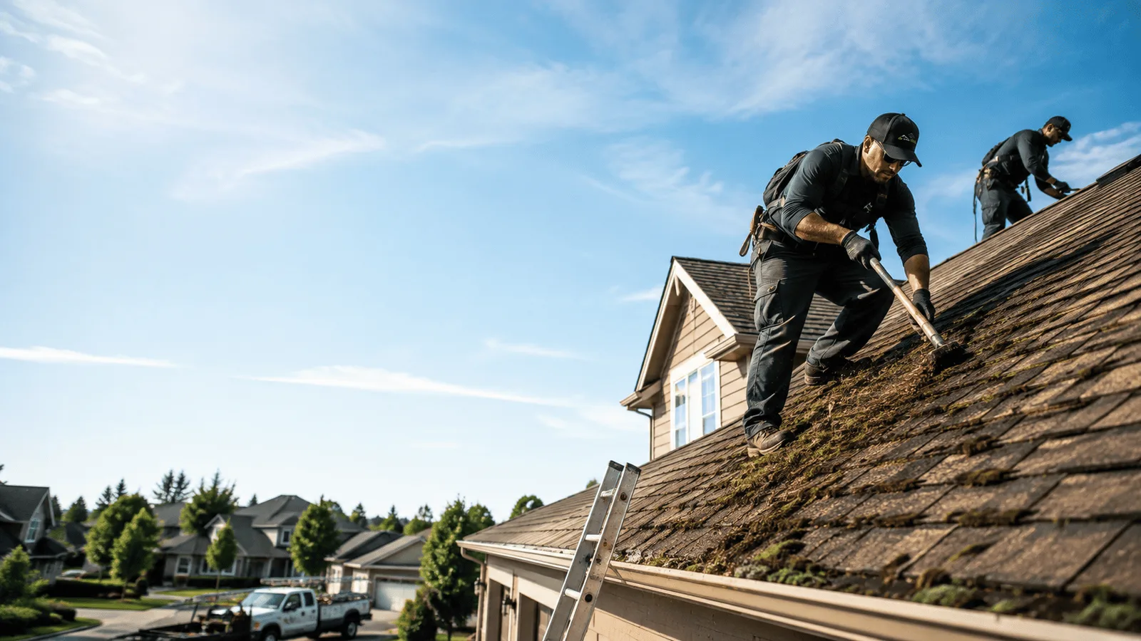 Roof Moss Removal in Williamsburg, IN near me
